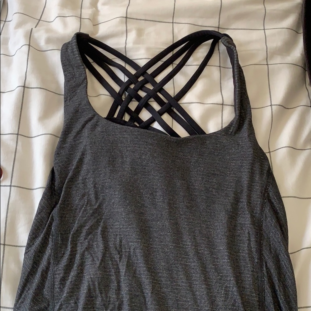 Lulu lemon sports bra/tank combo